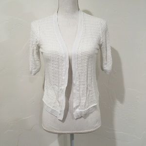 AB Studio Short Sleeve Cardigan